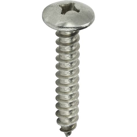 stainless steel truss head sheet metal screws|truss head screw size chart.